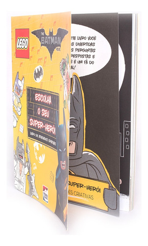 LEGO-The Batman Movie:Escolha seu Super-herói, de Lego. Editorial Happy Books Editora Ltda., capa mole em português, 2017