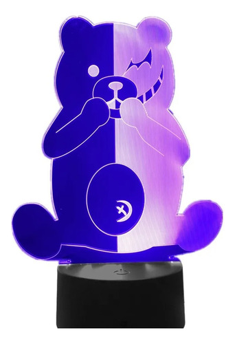 Danganronpa Monokuma - Lámpara De Noche Led Para Decoración