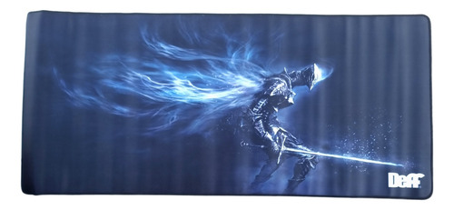 Mouse Pad Gamer Darks Soul Cabello Blanco 90x40 Xl Diamac