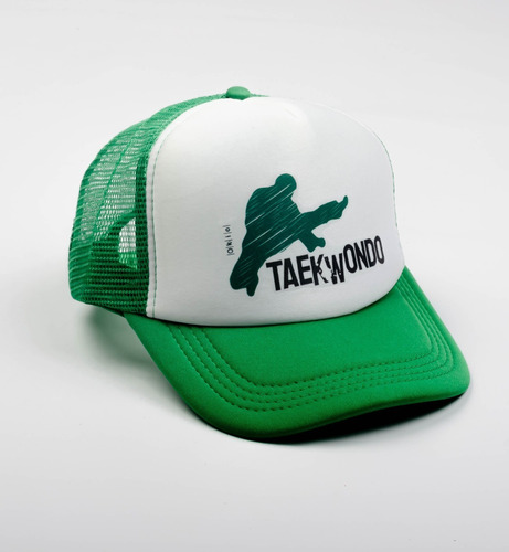 Gorra Taekwondo Verde Okio