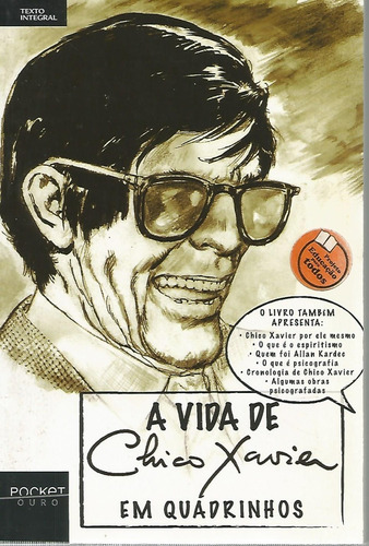 Livro - A Vida De Chico Xavier Em Quadrinhos - Pocket Ouro (Usado)