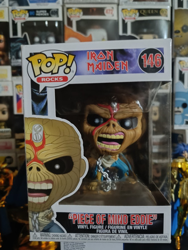 Funko Pop Piece Of Mind Eddie # 146 De Iron Maiden 