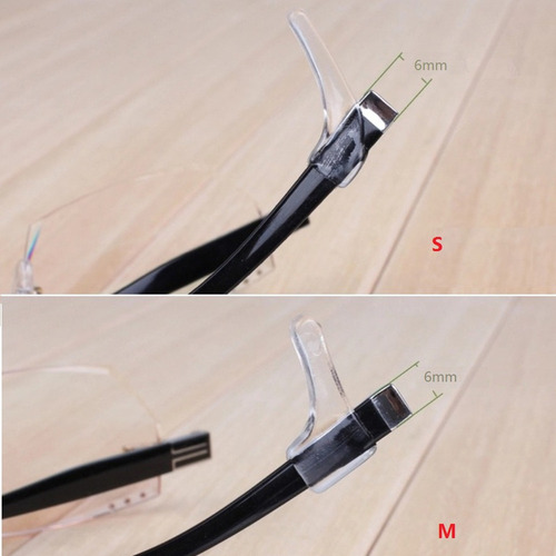 A Temple Hook Tip Lentes De Agarre Soporte Antideslizante