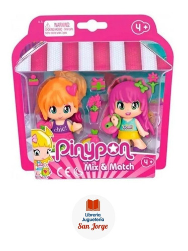 Pin Y Pon Amigas De Shopping X 2 Figuras