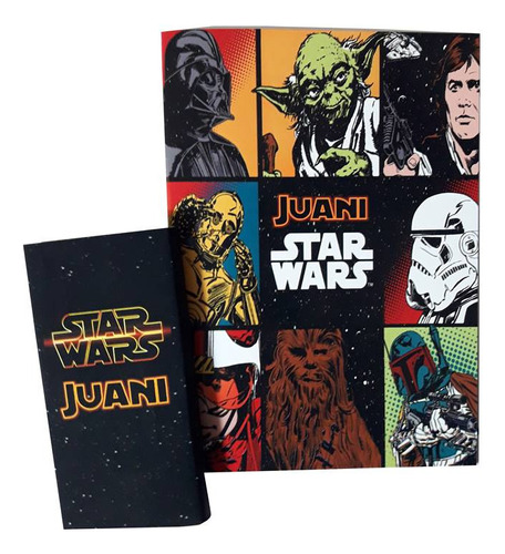 Souvenir Star Wars - 10 Bolsitas 10 Libritos Y 10 Lapices X6