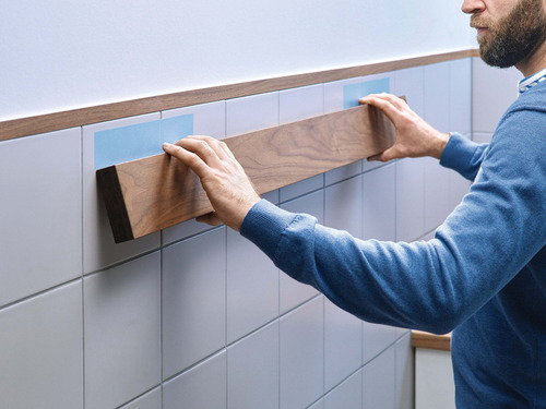 Cinta Doble Contacto Tesa Azulejos-metal 5mtx19mm 100 Kg/m Color Blanco 77747