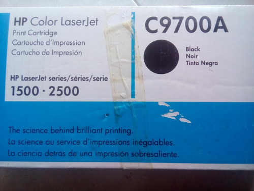 Cartucho De Toner C9700a Negro