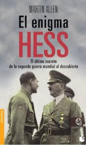 Enigma Hess, El, De Allen, Martin. Editorial Planeta, Tapa Tapa Blanda En Español