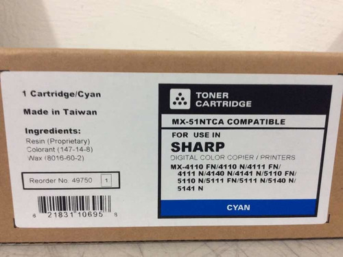 Toner Sharp Mx 4110/4111/4140/4141/5110/5111/5140/5141 Katun