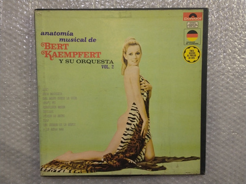 Bert Kaempfert Y Su Orquesta   Anatomía Musical  3 Lps Vinil