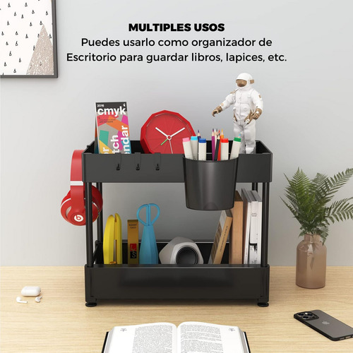 Organizador Escritorio Papeleria Estanteria Oficina Utiles