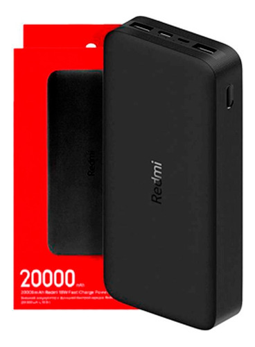 Xiaomi Powerbank 20,000 Mahp Carga Rapida