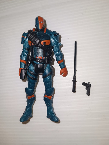 Dc Comics Multiverse Arkham Origins Deathstroke 4 Pulgadas (Usado)