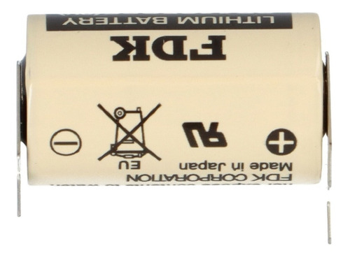 Bateria Lithium 3v Cr14250se-ft1 Pci 03 Terminais Fdk/ Sanyo