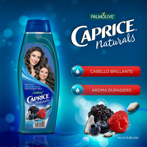Shampoo Caprice Naturals Frutos Y Coco 760ml
