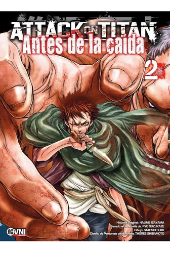 Imagen 1 de 1 de Manga, Attack On Titan: Antes De La Caída Vol. 2 Ovni Press
