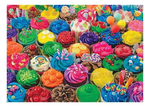 Cupcake Carnival De 1000 Piezas Rompecabezas Por Colorcraft