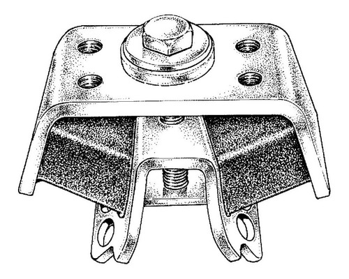 Soporte De Caja Hilux 4x2 2005/