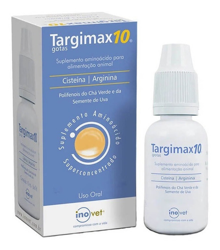 Targimax 10 Suplemento Animal 40ml- Inovet