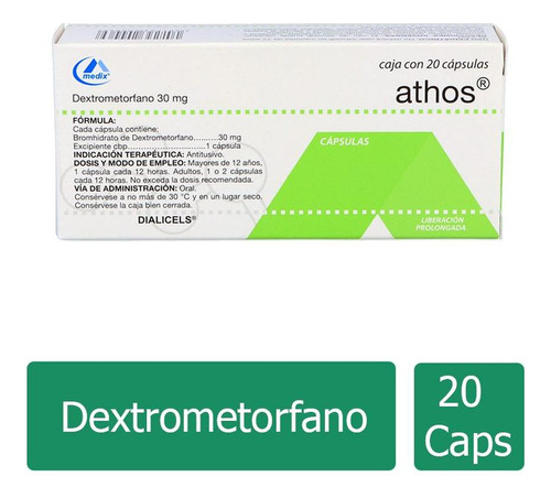 Athos 30 Mg Caja Con 20 Cápsulas