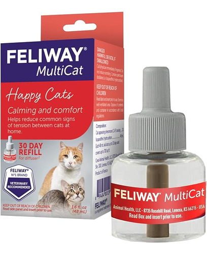 Feliway Multicat Relleno Armonía Calma Entre Gatos En Casa