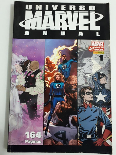 Universo Marvel Anual 01 - Panini - Cx 15 