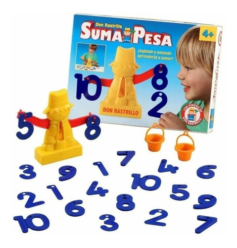Imagen 2 de 5 de Juego De Mesa Don Rastrillo Suma Y Pesa Ruibal H463
