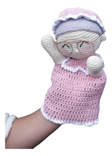 Títere De Mano / Abuela Caperucita Roja / Amigurumi