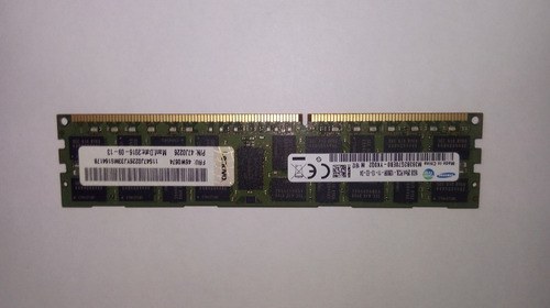 Imagem 1 de 5 de Memoria Ibm 16gb Pc3l-12800 Ddr3 1600mh 46w0674 47j0226