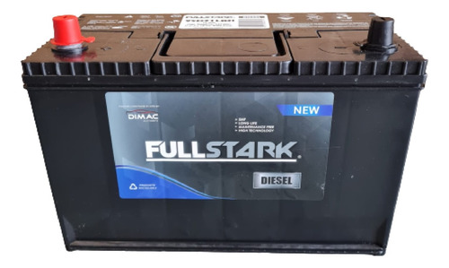 Bateria Fullstark 90ah Smf S95d31lbh Izquierda