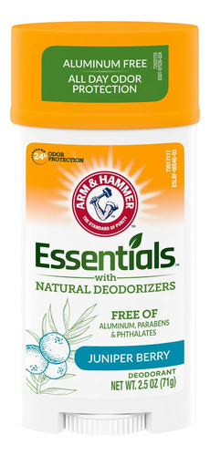 Desodorante Arm & Hammer Essentials 71gr  Juniper Berry