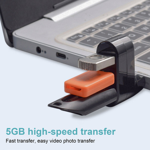 Adaptador Usb 3 En 1 Con Doble Puerto Usb 3.0 Y Salida De Tv