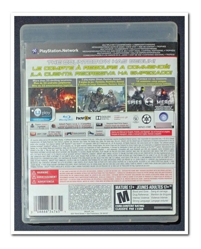 Splinter Cell Blacklist Juego Ps3 Fisico (Usado)