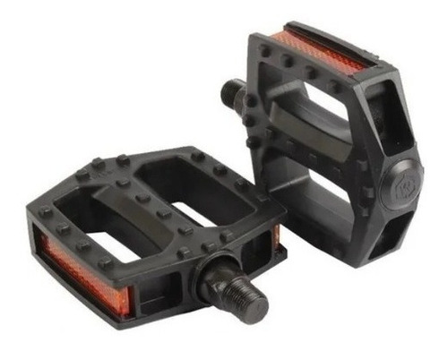 Pedal Plataforma Nylon Rosca Grossa 9/16 Bike Mtb