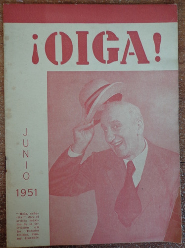 Revista Oiga 1951 Servicio Informativo Usa