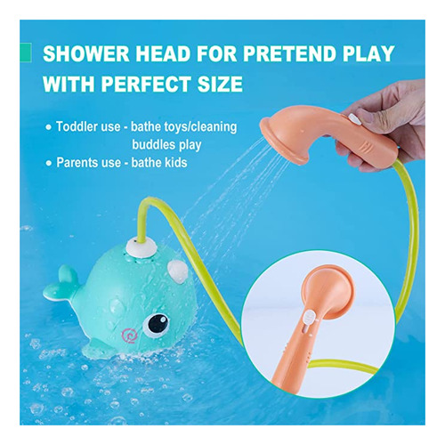Juguete De Baño Con Rociadores Y Cabezal De Ducha Para Niños