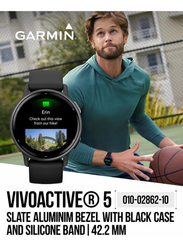 Reloj Inteligente Portátil 4u Garmin Vivoactive 5 Health Gps De 1.2 Pulgadas