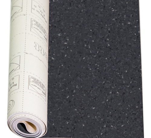 Piso Conductivo En Rollo Tarkett 103 Black Antiderrapante