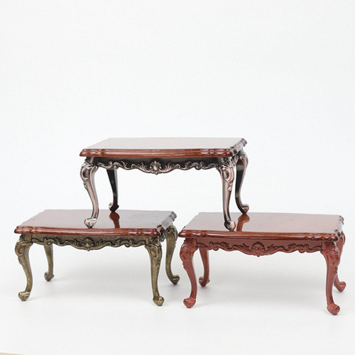 Escritorio En Miniatura Para Casa De Grande Con Patas Rojas
