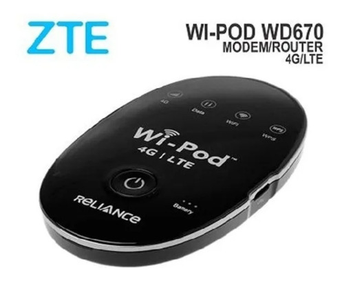 Wi-pod Wd670 Modem Router 4g/lte (portátil)