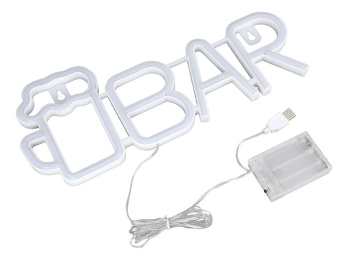 Letrero Led De Neón Con Diseño En Forma De Barra Usb O