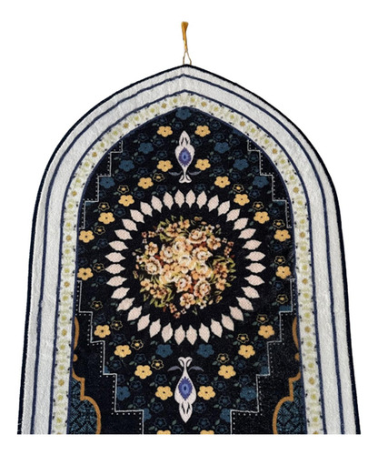 Tapete De Oración Portátil Con Tapete De Viaje Con Borlas