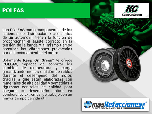 Polea Banda 70.00 Mm Nissan Tiida L4 1.8l S/aa 07-17 Kg