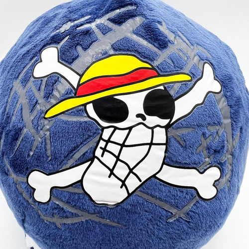 Anime Pirata Ballena Azul Peluche Juguete Regalo 25cm