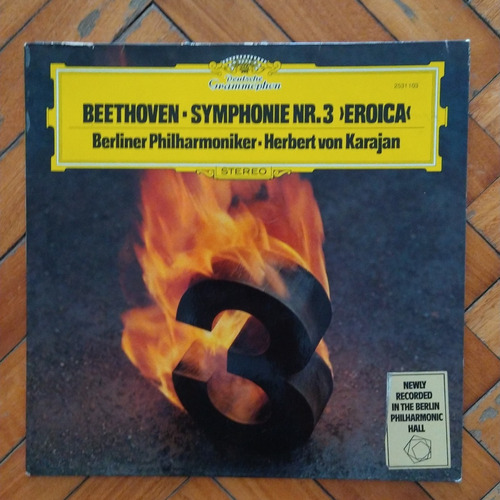 Vinilo Symphonie Nr 3 Eroica Beethoven