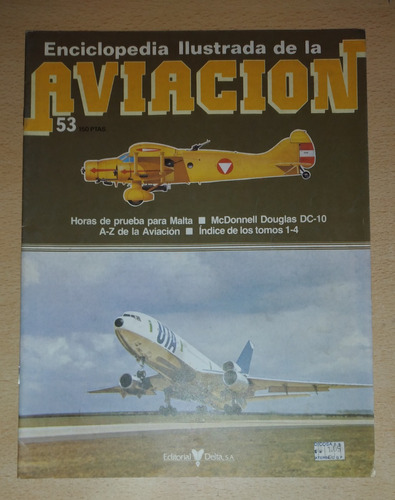 Revista Enciclopedia Ilustrada Aviación N°53 Enero De 1985