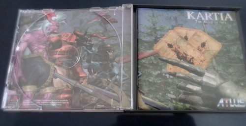 Kartia Ps1 No Final Fantasy Rpg Yoshitaka Amano (Usado)