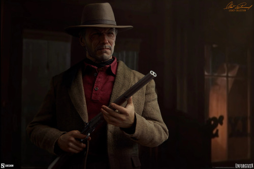 William Munny 1/6 Unforgiven Clint Eastwood Sideshow Sellado