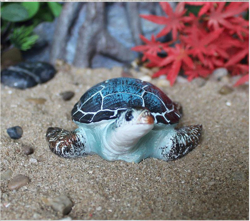 Artesanía De Resina, Adornos De Tortuga, Jardines, Paisajes,