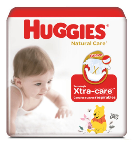 Panal Huggies Et 3/g Natural Care Cui - Und a $1348